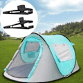 Miniatyrbillede 4 af 5: Presenningklemmer 10 stk. Telte Klemmer Markiser Klemme Klemme Markiser til Camping Kaleche Klemme Presenningklemmer Markiser til Udendørs Aktiviteter Sort