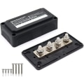 Miniatyrbilde 2 av 5: BusBar Box 300 A Strømblokker for høyytelsesmoduler med 4 M8 tilkoblingsbolter