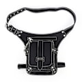 Pikkukuva 2 / 5: Steampunk vyölaukku Fanny Pack Muoti Gootti Nahkainen Olkalaukku Crossbody Me