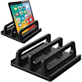 Miniatyrbillede 3 af 3: ABS Vertikal Laptop Stativ, Sort, 15*14*5.6cm