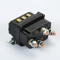 Miniatyrbilde 4 av 5: Vinsj Solenoid Relé, 12V Vinsj Relé Magnetisk Bryter Enkel å Installere 250A Relé for ATV