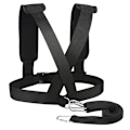 Miniatyrbillede 2 af 5: Shell Throw Sled Harness Resistance Band-Agility Strength Weight Endurance