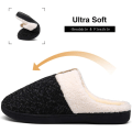 Miniatyrbillede 3 af 5: (XL)Tøfler Mænd Kvinder Vinter Tøfler Memory Foam Plys Varme Hjemmetøfler Skridsikre Sko Tøfler,(44-45 30.7cm)