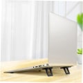 Miniatyrbillede 3 af 5: 2 stk. bærbar computer standholder, foldbar bærbar ventileret bærbar computer bagageholder