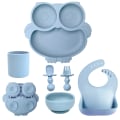 Pikkukuva 1 / 3: Eule Silikon geteilte Saugplatte set