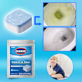 Miniatyrbillede 3 af 5: Ultra Clean Toilet Tablets Blegemiddel & Blå, Rain Clean Duft