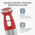 Miniatyrbilde 4 av 5: Immersion Hand Blender, Stavmikser med Melkeskummer, Egg Visp for Coff