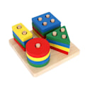 Miniatyrbilde 1 av 3: Montessori pedagogiske leker for gutter og jenter i alderen 1 - 4 år