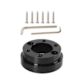 Miniatyrbillede 1 af 4: 2,76 tommer ratadapter, aluminiumslegering ratkontrol adapter til Logitech G25 G27 G29 G920, til Momo, til Sparco og (13-14 tommer