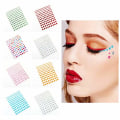 Miniatyrbillede 1 af 5: Glitter Havfrue Ansigtssten Rhinestones Krop Stickers Krystaller Ansigtsjuveler Ta