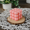 Miniatyrbild 2 av 5: 4 stycken bubbel ljus, doftljus naturliga sojavax aromaterapi bubbla