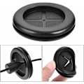 Miniatyrbilde 3 av 5: Gummiøye Rund Dobbeltsidig Holder Diameter 40mm for Ledningsbeskyttelse 4