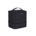Miniatyrbillede 1 af 5: Neglelak Organizer Taske Neglelak Organizer Taske, Dobbelt-Lag Neglelak Opbevaring og Negle Tørrer Etui, Holder 30 Flasker (15 ml) (Sort)