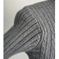 Miniatyrbilde 4 av 5: Herre Slim Turtleneck Genser Casual Twisted Strikket Genser