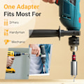 Miniatyrbild 5 av 5: Slagskruvmejsel Bitsadapter - Adapter för Slagskruvmejsel, L