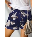 Miniatyrbilde 2 av 3: Womens Casual Shorts Summer Drawstring Elastic Waist Comfy Short with Pocke