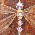 Miniatyrbilde 4 av 5: Regnbue Sol Fanger Dragonfly Krystall Sol Fanger for Hage, Hjem