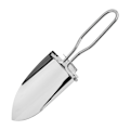 Miniatyrbillede 1 af 5: 3 stk. Mini håndskovl, sammenklappelig camping spade rustfrit stål spade bærbar multifunktionel camping haveværktøj