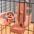 Miniatyrbilde 3 av 5: Kanin vanndispenser, 28oz automatisk hengende tyngdekraftsmat vanndispenser