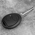 Miniatyrbillede 5 af 5: Fjernbetjeningsskal til bilnøgle, 2 knapper, beskyttende skal til bilnøgle, passer til Discovery 2, sort