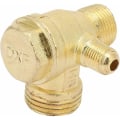 Miniatyrbilde 4 av 4: 2 stk 3-porters luftkompressor tilbakeslagsventil, kompressorventil, 20*16*10mm