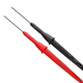Miniatyrbillede 3 af 5: 2 stk. 2mm Jack Rustfrit Stål Testprobe Testnål Multimeter Testprober Diagnostiske Værktøjer til Bananstik til Bananstik Tester