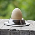 Miniatyrbillede 5 af 5: Æggebægre med base i rustfrit stål, enkelt æggebægerbakke til morgenmad