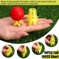 Miniatyrbilde 2 av 5: 20PCS Golf Simulator Tees, Plast Golf Tees Simulator for Utendørs Innendørs G
