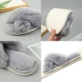 Miniatyrbild 3 av 5: Hemmaslippers Damtofflor Vinter Mjuka Plysch Inomhus Tofflor Tofflor Päls