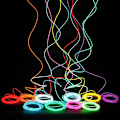 Miniatyrbild 5 av 5: Bil LED-inredning Strip Light 3m Neon String Lights Glowing Ambient