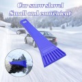 Miniatyrbilde 4 av 5: 3 stk. Bilskrape, Bilspade Isskrape Rengjøringsverktøy for Bil Vindusrute Auto Fjerner Rengjøringsmiddel Vinter Biltilbehør Fjerning