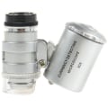 Miniatyrbilde 3 av 5: 60x Mini UV LED-belyst juvelerlupe med Kare