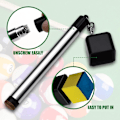 Pikkukuva 3 / 5: Liitu pidike biljardi, 2 in 1 Pool Cue Liitu pidike, Kannettava Pool Snooker Liitu pidike, Biljardi Cue Tip Pricker