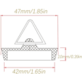 Miniatyrbilde 2 av 4: Pieces Avløpshette, Vaskpropp for Avløp Ø 44 til 42 mm, Gummi Vaskpropp med Hengeøye, Universelle Propper, for Badekar,