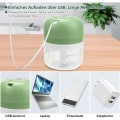 Miniatyrbillede 3 af 5: Elektrisk kødhakker, mini elektrisk hakker, 250 ml, elektrisk køkkenhakker med USB-oplader, løghakker med 3 blade