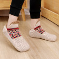 Miniatyrbillede 3 af 3: Slipper sokker til mænd og kvinder - Fluffy slipper sokker med skridsikkert greb - Fleece foring - Varmebevarende - Julegave - XL 46-48