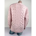 Miniatyrbild 3 av 4: Höstvridna stickade damtröjor Cardigan Varm förtjockning Cardigans (Storlek: XL)