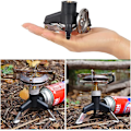 Miniatyrbilde 4 av 5: Bærbar gasskomfyr-adapter for utendørs camping - Overføringshodeadapter, sammenleggbar gasskonverter, koketilbehør