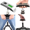 Miniatyrbilde 4 av 5: Digital bagasjevekter, reiseskalaer med bakgrunnsbelyst display for
