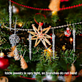 Miniatyrbild 3 av 5: Julgranshängande prydnader 12PCS 13cm Simulering Fake Icicle Dekoration