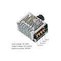 Miniatyrbillede 3 af 5: Dimmer termostatstyring AC 220V 4000W høj effekt SCR elektronisk spændingsregulator