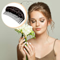 Pikkukuva 4 / 5: 3-pakkaus Bun Invisible Wig Clips, Hair Base Bump Bumpy Hair Pad Styling Inser