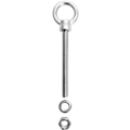 Pikkukuva 2 / 4: Kierteitetyt silmäpultit, ruostumattomasta teräksestä valmistettu silmäpultti mutterilla, M10*100mm, 5 kpl