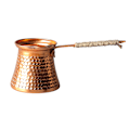 Miniatyrbillede 1 af 5: Tyrkisk kaffemaskine kaffemaskine Moka Pot 3 personer 200ML kobber håndlavet