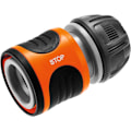 Miniatyrbillede 1 af 5: Passer til Gardena Connector, Sort/Orange, 13 mm (1/2\")