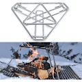 Miniatyrbilde 4 av 5: Foldbar Bålstand, Jern Campingovn Stativ, Utendørs Matlagingsstativ, Åpen Ild, Campingtripod, Matlagingstilbehør