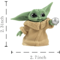 Miniatyrbilde 2 av 5: 5 stk. kakepynt for Star Wars, Galaxy Wars temafestutstyr