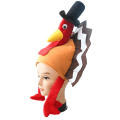 Miniatyrbilde 2 av 5: Morsom karneval kyllingben lue jul Thanksgiving caps lue Tyrkia