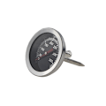 Miniatyrbillede 3 af 4: Grilltermometer til kulgrill, 50 mm rustfrit stål pizzatermometer, reservedele til grill