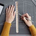 Miniatyrbillede 5 af 5: Arkitekt lineal 30cm, Trekant lineal, 2 stk Trekant skala, Forhold 1: